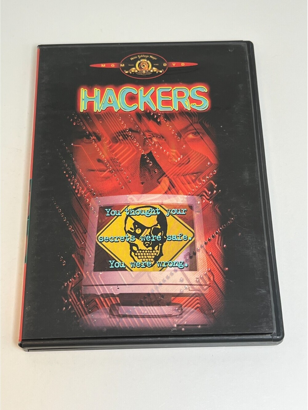 Hackers DVD MGM Jonny Lee Miller Angelina Jolie